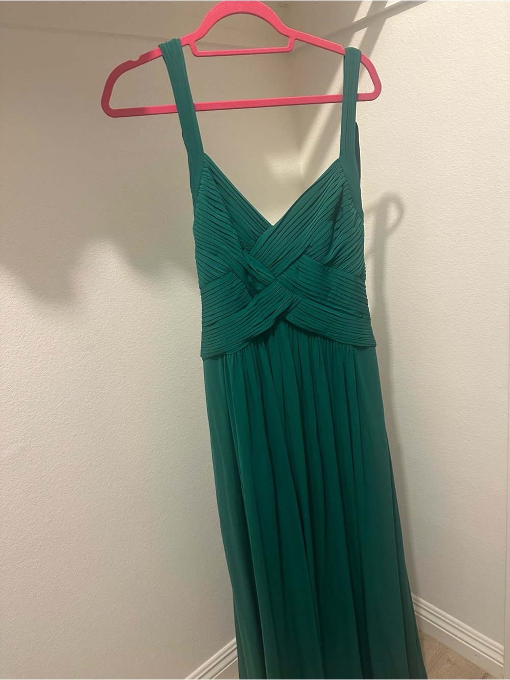 BCBGMaxAzria Teal Maxi Dress